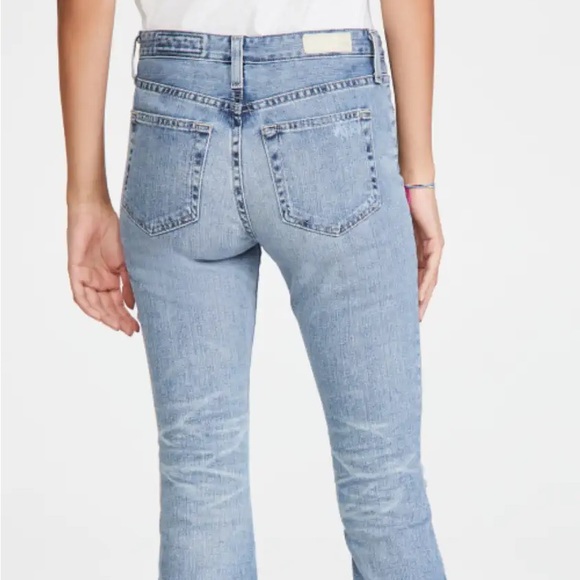 AG Jodi Crop Jeans Adriano Goldschmied high rise slim flare crop - Picture 5 of 10